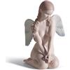 Lladrò LLADRO' Figurina Angelo Bello 20x14cm Porcellana