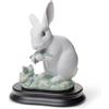 Lladrò LLADRO' Figurina Il Coniglio 15x10cm Porcellana