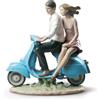 Lladrò LLADRO' Figurina Coppia a Spasso con Te 27x27cm Porcellana