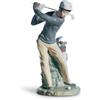 Lladrò LLADRO' Figurina Giocatore Golf 27x13cm Porcellana