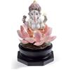Lladrò LLADRO' Figurina Ganesha con Loto 19x13cm Porcellana