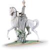 Lladrò LLADRO' Figurina Amazzone 45x37cm Porcellana
