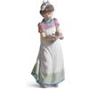 Lladrò LLADRO' Figurina Bambina con Torta 20x8cm Porcellana