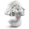 Lladrò LLADRO' Vaso Busto Donna Daisy 26x17cm Porcellana