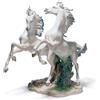 Lladrò LLADRO' Scultura Cavalli Liberi Come Il Vento Edizione Limitata 53x47cm Porcellana