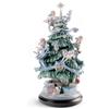 Lladrò LLADRO' Scultura Grande Albero di Natale Edizione Limitata 47x26cm Porcellana