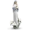 Lladrò LLADRO' Figurina Madonna Dei Fiori 33x14cm Porcellana