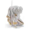 Lladrò LLADRO' Figurina Natività San Giuseppe Lustro Oro 22x14cm Porcellana