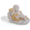 Lladrò LLADRO' Figurina Natività Gesù Bambino Lustro Oro 6x9cm Porcellana