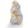 Lladrò LLADRO' Figurina Natività Maria Lustro Oro 18x13cm Porcellana