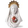 Lladrò LLADRO' Scultura Cuore Immacolato di Maria 40x28cm Porcellana