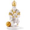 Lladrò LLADRO' Scultura Hanuman Lustro Oro 19x10cm Porcellana