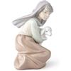 Lladrò LLADRO' Figurina Natività Pastorella 14x8cm Porcellana