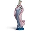 Lladrò LLADRO' Figurina Vergine con Fiori 32x11cm Porcellana