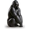 Lladrò LLADRO' Figurina Gorilla 36x22cm Porcellana