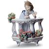 Lladrò LLADRO' Figurina Bimba Il Risveglio Della Primavera Edizione Speciale 24x18cm Porcellana