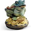 Lladrò LLADRO' Figurina Rana Dell'Abbondanza Edizione Limitata 19x19cm Porcellana