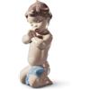 Lladrò LLADRO' Figurina Bimbo Che Prega 13x7cm Porcellana