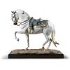 Lladrò LLADRO' Scultura Pura Razza Spagnolo Cavallo Edizione Limitata 44x50cm Porcellana