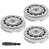Feelyhee SH90/72 - Testina di ricambio per Philips Serie 9000 - Lama di ricambio per Philips Rasoio elettrico serie 9, testina di rasoio compatibile con Philips S9911 S9988 SW6700/91 SW9700/83