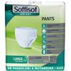 Soffisof Air Dry Pants Super L - 40x Pannoloni per Anziani a Mutandina - 4 Confezioni da 10 Mutande Assorbenti per Incontinenza Donna e Uomo - Pants Adulti 8 Gocce - Large (110-150 cm)
