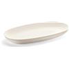 Guzzini Tierra Vassoio, 41 x 22 x h4,5 cm, Bianco latte cod.175400156