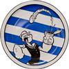 Excelsa piatto pizza Popeye ceramica decorata d.30,5 cm cod.68968