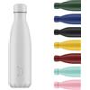 Chilly's Borraccia Acciaio Inox ed Riutilizzabile - Ermetica, Non Traspirante - all White 500ml