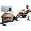 VOWVIT Vogatore per casa resistenza all'acqua vogatore: 28 l, con monitor LED Bluetooth e supporto per tablet regolabile, dimensioni adatte per max. 200 cm