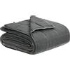 WOLTU Coperta Ponderata per Adulti Coperta Pesante con Perle di Vetro Migliorare Il Sonno 150x200 cm, 9kg