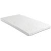 Starlight Beds Coprimaterasso in Memory Foam, per Letto Matrimoniale Europeo, Bianco, 140x200cm Mattress Topper