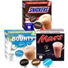 cafféluxe Cialde di cioccolata calda Mars, e Bounty Bevande al cioccolato (compatibili con Dolce gusto) - 24 cialde di cioccolata calda