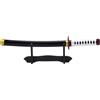 Mini Katana di GIYUU TOMIOKA dall'anime Kimetsu No Yaiba Demon Slayer 43 cm con supporto