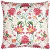 Wylder Nature Fodera per cuscino da esterno floreale Claudia - Rosso Caramella - 45x45 cm