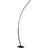 RL LIVE YOUR LIGHT Reality Leuchten Solo R42791132 - Lampada a stelo LED, in metallo opaco, con LED da 11 Watt, colore: Nero opaco