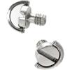 GADAW 2pcs 1/4 Pollice D Anelli Viti Per Fotocamere DSLR Viti In Acciaio Inox Compatibile Per Treppiedi Montaggio Vite