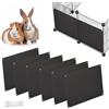 Oncpcare Confezione da 6 Fodere protettive per Gabbie per Animali Domestici, 26 x 21 cm, Protezione per Urine, per Gabbie di Conigli, porcellini d'India, Rivestimento Laterale per Habitat, Accessori