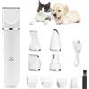 Neoreser Tosatrice Silenzioso per Cani e Gatti 4 in 1, Tosatrice per Cani, Macchinetta TOSA Cani per Toelettatura, Tagliare Peli Intorno a Zampe, Occhi, Orecchie, Viso