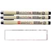 PIGMA MICRON Fineliners noir 3PCS. 03,05,1mm Made in Japan