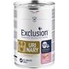 Generico Exclusion Urinary Adult All Breeds umido cane MAIALE,SORGO e RISO,alimento dietetico per cani adulti di tutte le taglie con calcoli di struvite| 6 lattine da 400 grammi l'una