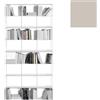 KRIPTONITE libreria da parete KROSSING 100 x H 200 cm - 9x04M10E+64x04T25E