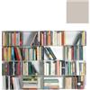 KRIPTONITE libreria da parete KROSSING 133 x H 100 cm - 5x04M13E+40x04T25E