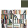 KRIPTONITE libreria da parete KROSSING 133 x H 100 cm - 5x04M13G+40x04T25G