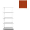 KRIPTONITE libreria da parete KROSSING MAXI H 109 cm con base per appoggio a terra - 1x07B05H+4x07M05H+16x07T26H