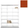 KRIPTONITE libreria da parete KROSSING MAXI H 161 cm con base per appoggio a terra - 1x07B15H+6x07M15H+48x07T26H