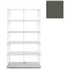 KRIPTONITE libreria da parete KROSSING MAXI H 170 cm con base per appoggio a terra - 1x07B10F+5x07M10F+30x07T33F