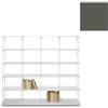 KRIPTONITE libreria da parete KROSSING MAXI H 170 cm con base per appoggio a terra - 1x07B20F+5x07M20F+50x07T33F