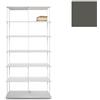 KRIPTONITE libreria da parete KROSSING MAXI H 203 cm con base per appoggio a terra - 1x07B10F+6x07M10F+36x07T33F