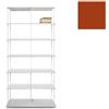 KRIPTONITE libreria da parete KROSSING MAXI H 203 cm con base per appoggio a terra - 1x07B10H+6x07M10H+36x07T33H