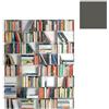 KRIPTONITE libreria da parete KROSSING MIDI 160 x H 200 cm - 9x08M16F+80x08T25F